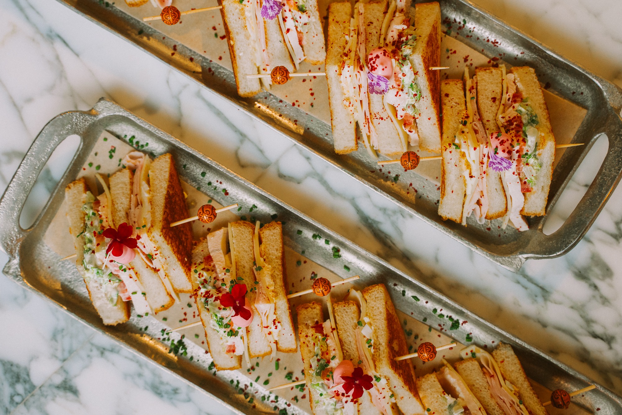 Freshly prepared food at BACCARA