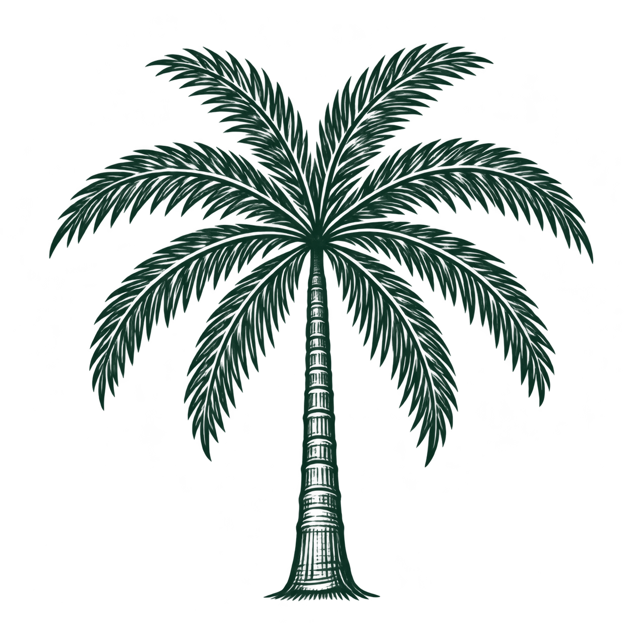 BACCARA palm emblem