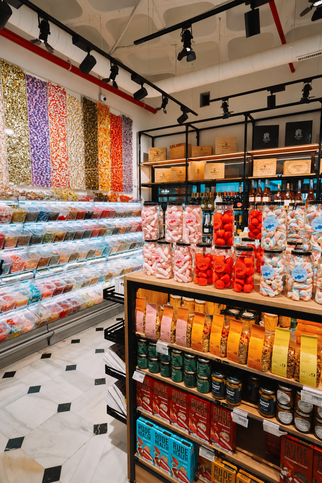 The colourful BACCARA food market
